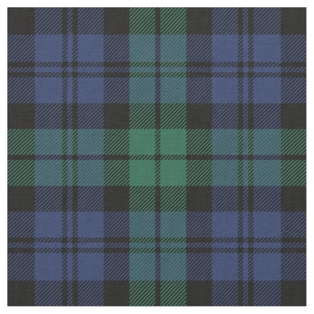 Tecido Feriado de Xadrez de Tartan, Olho Negro Verde e Az (Detalhe)