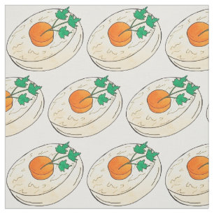 Tecido Feriados Judeus de Peixes de Gefilte Shabbat Comid