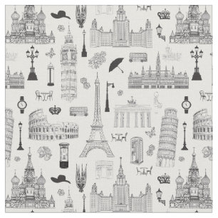 Tecido Férias no teste padrão de Europa