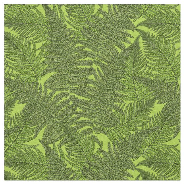 Tecido Fern em verde (Detalhe)