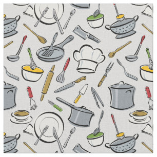 Tecido Ferramentas da cozinha