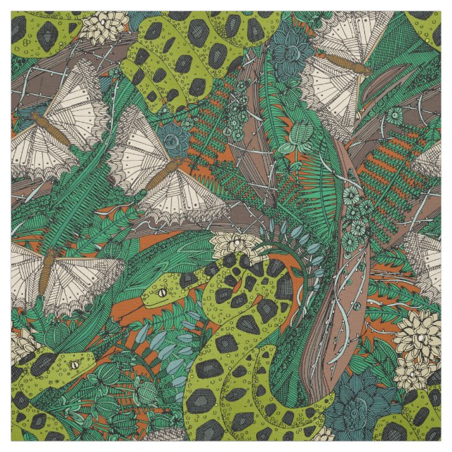 Tecido ferrugem florestal emaranhada (Modelo)