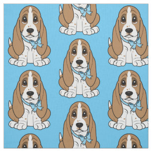Tecido Filhote de cachorro de Basset Hound