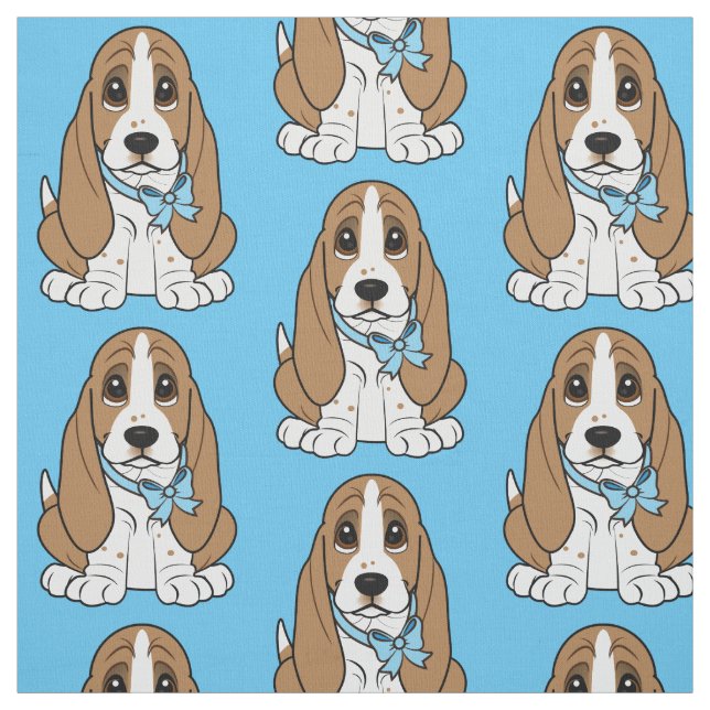 Tecido Filhote de cachorro de Basset Hound (Modelo)
