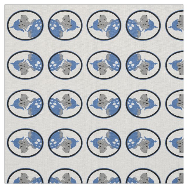 Tecido Filhote de Dogue Alemão (Modelo)