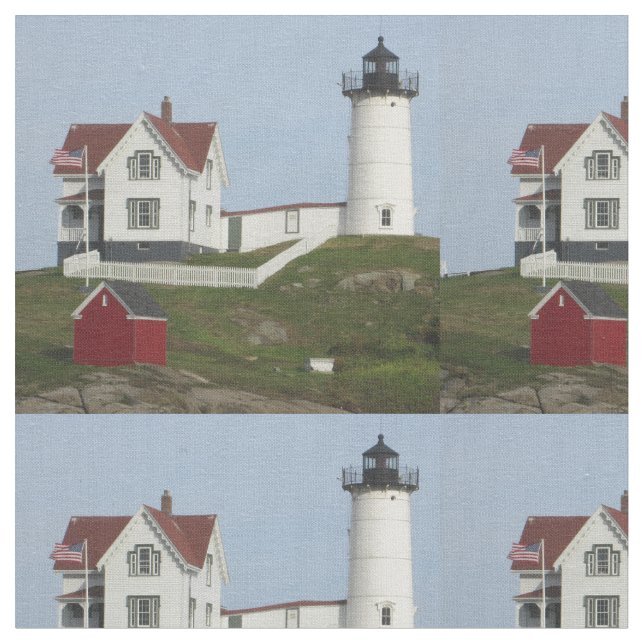Tecido Fim claro de Maine do Nubble (Detalhe)