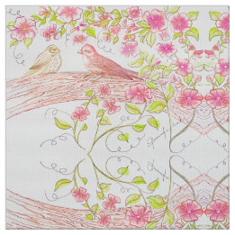 Tecido Finalizações rosa desbotadas