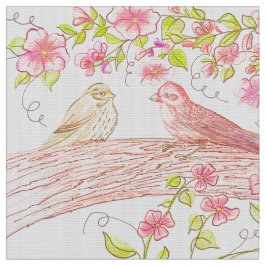 Tecido Finalizações rosa desbotadas