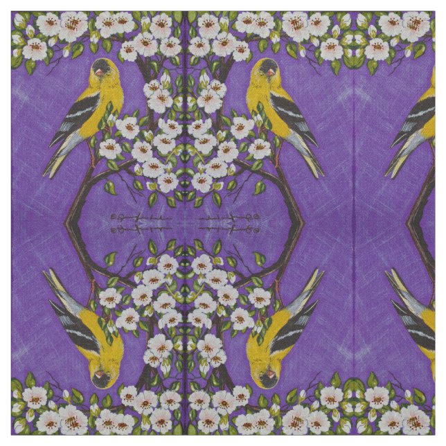 Tecido Finch Dourada (Modelo)