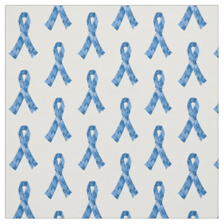 Tecido Fita azul do teste padrão do quebra-cabeça de