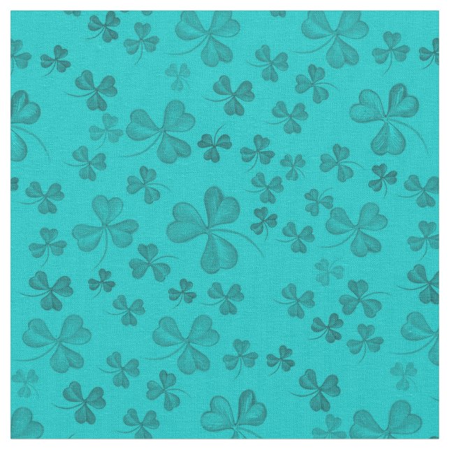 Tecido Fita Bonito e Fofo elegante do Shamrock Teal (Detalhe)