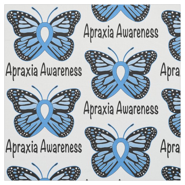 Tecido Fita da consciência da borboleta da apraxia (Modelo)