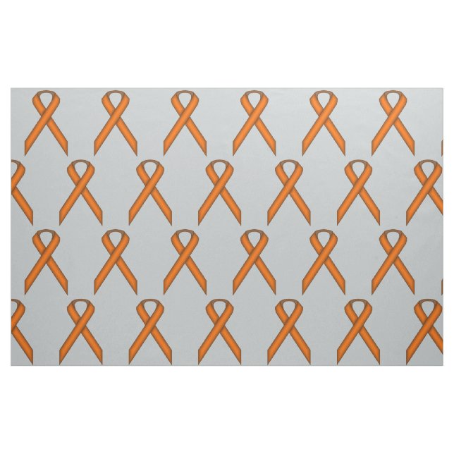 Tecido Fita Padrão Laranja (Fat Quarter)