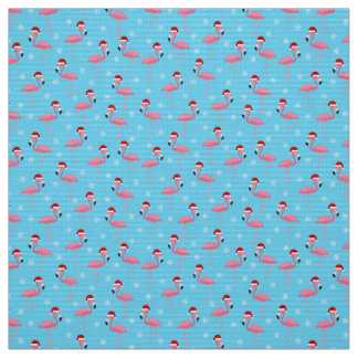 Tecido Flamingo Christmas