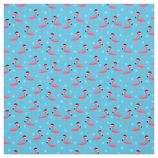 Tecido Flamingo Christmas (Modelo)