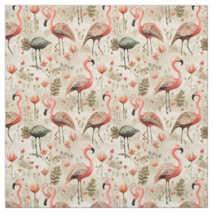 Tecido Flamingo Fables: Whimsy Flamingo