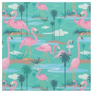 Tecido Flamingo Impressão