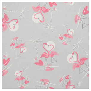 Tecido Flamingo Love Multi-tecido Small