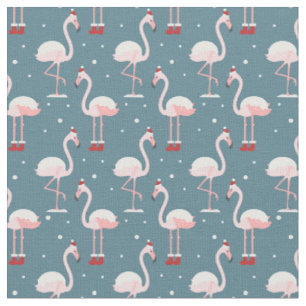 Tecido Flamingo Natal Tropical