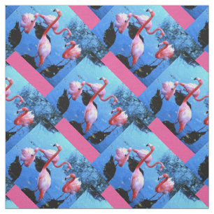 Tecido Flamingos