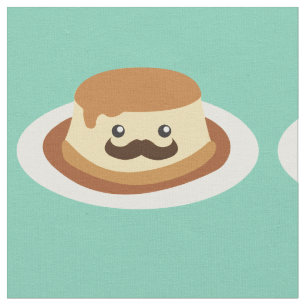 Tecido Flan Mustachioed