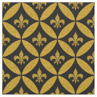 Fleur de Lis Eternity Patterne Faux Dourado | Pret