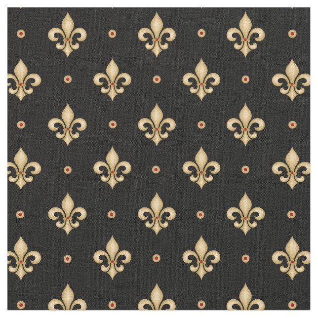 Tecido Fleur De Lis Pattern (Detalhe)