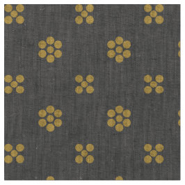 Tecido Fleur Dot - Carvão