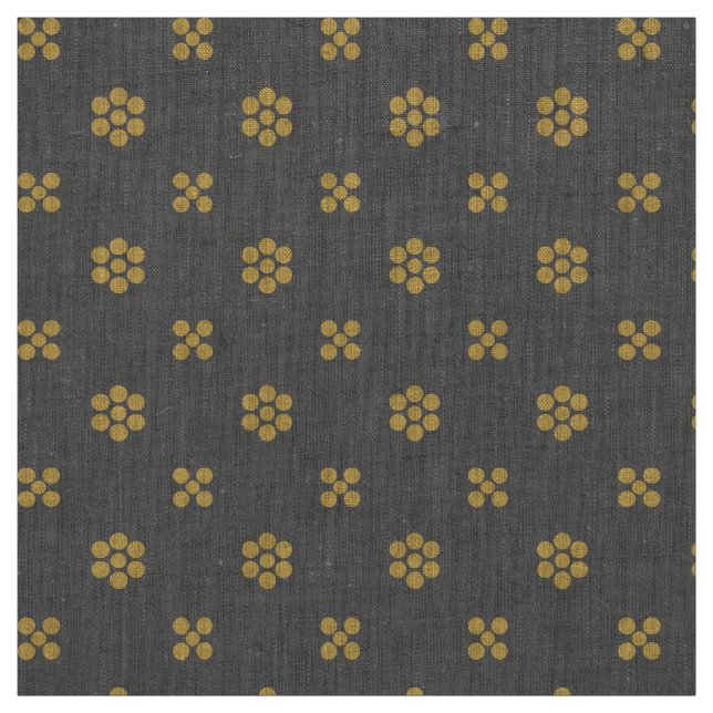 Tecido Fleur Dot - Carvão (Modelo)