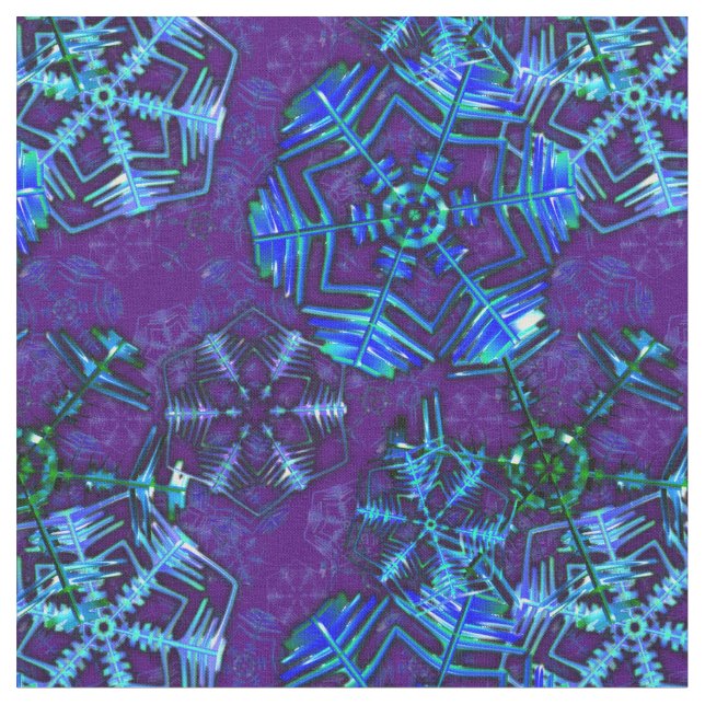 Tecido Flocos de neve (Detalhe)