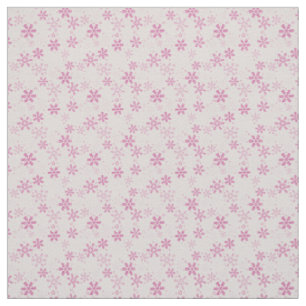 Tecido Flocos de neve de inverno, cor-de-rosa, de pastel