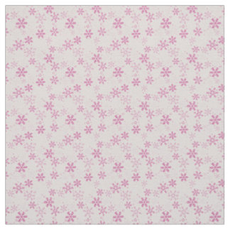 Tecido Flocos de neve de inverno, cor-de-rosa, de pastel