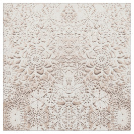 Tecido Flocos de neve do creme da baunilha de Lillian