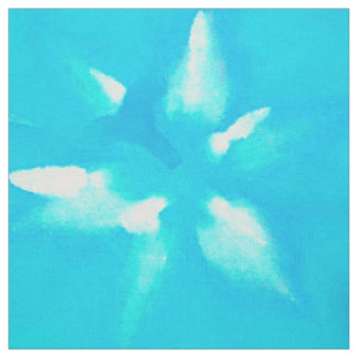 Tecido Flor Azul