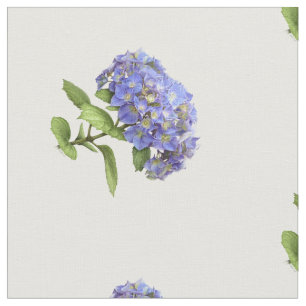 Tecido Flor azul do Hydrangea