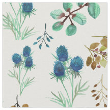 Flor de Tistes Azul Escocês Selvagem