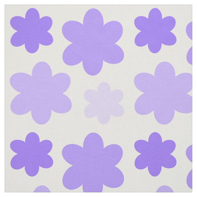 Tecido Flor Floral de Lavanda Roxa (Modelo)