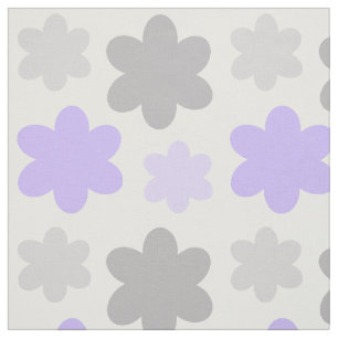 Tecido Flor Floral Lavanda Roxo