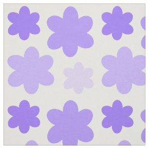 Tecido Flor Floral Lavanda Roxo