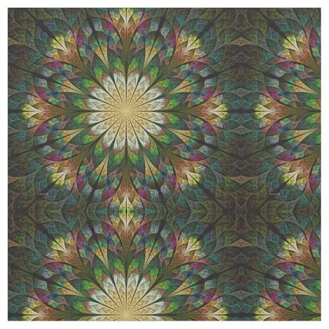 Tecido Flor Quilado (Detalhe)