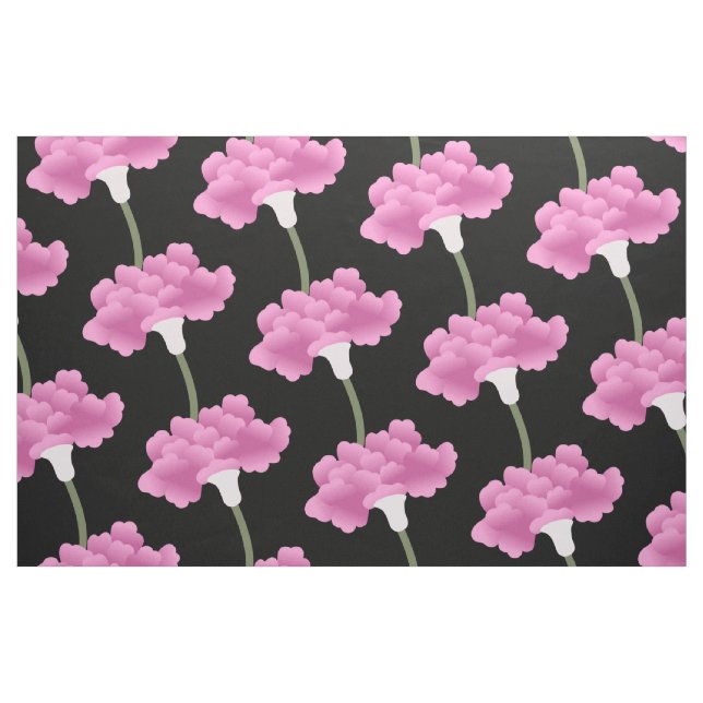 Tecido Flor rosa (Fat Quarter)