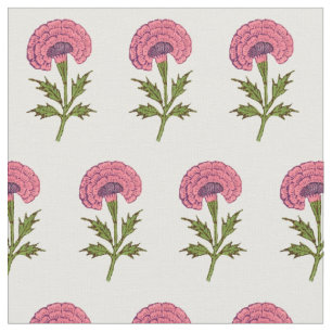 Tecido Flor Rosa Regente