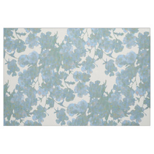 Tecido Flora do País em Creme de Manteiga Francês Grande