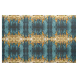 Tecido Floral Azul Padrão Sem Costura Boho Moderno