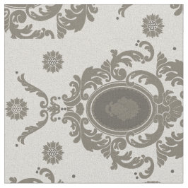 Tecido floral da cor damasco do vintage