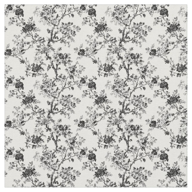 Tecido Floral de Torre Negra (Detalhe)
