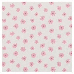 Tecido Floral Delicado Miúdo Feminino Rosa Primavera Verã