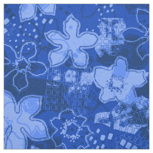 Tecido Floral psicadélico retro do Daytrip