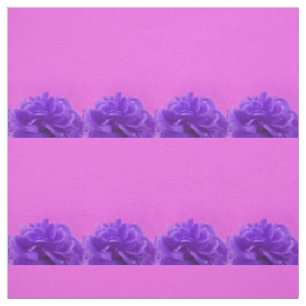 Tecido Floral Roxo Elegante