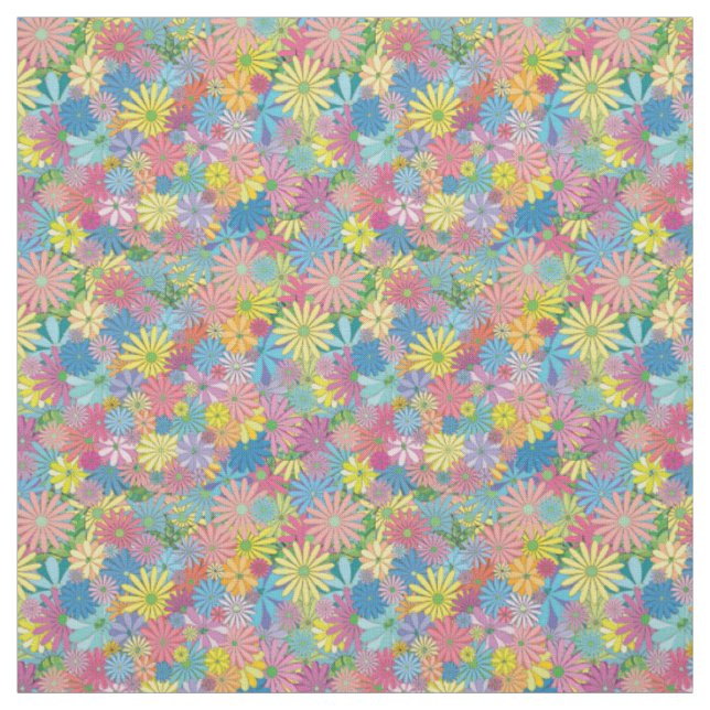 Tecido Floral Simples (Modelo)